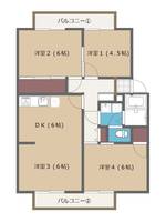 物件の間取り画像
