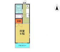 群馬県高崎市上中居町(アパート)の賃貸物件の間取り