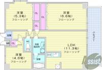 物件の間取り画像