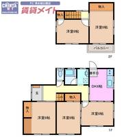 物件の間取り画像