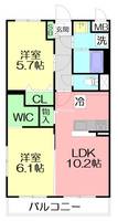 物件の間取り画像