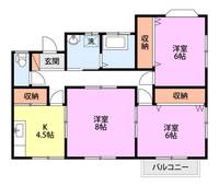 物件の間取り画像
