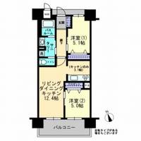 アルファライフ岡大医学部前の間取り