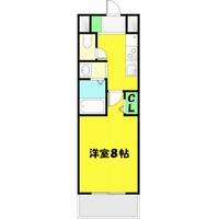 大阪府大阪市浪速区木津川1(マンション)の賃貸物件の間取り