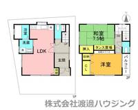 兵庫県西宮市甲子園口5(一戸建)の賃貸物件の間取り