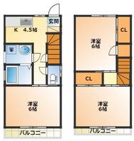 物件の間取り画像