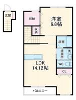 物件の間取り画像
