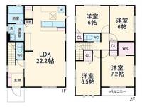 愛知県名古屋市西区こも原町(一戸建)の賃貸物件の間取り