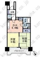 サンライズマンション大和の間取り