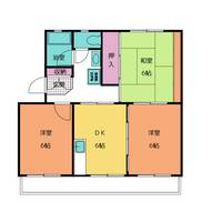 久川ハイツの間取り