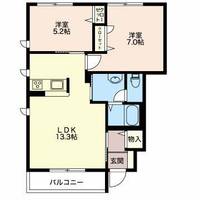 物件の間取り画像