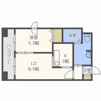 LEE豊平3条の間取り