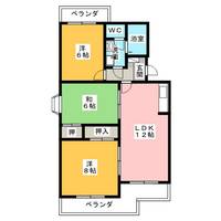 ハピネスIIの間取り