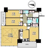 物件の間取り画像