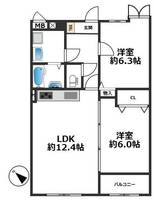物件の間取り画像