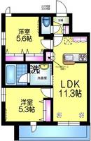 物件の間取り画像