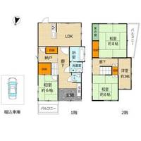 大阪府箕面市箕面5(一戸建)の賃貸物件の間取り