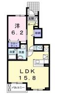 東京都西多摩郡日の出町大字平井(アパート)の賃貸物件の間取り