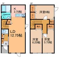 物件の間取り画像