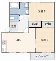 フレグランス桜C棟の間取り