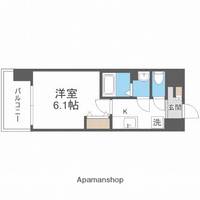 大阪府大阪市港区波除6(マンション)の賃貸物件の間取り