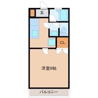 鹿児島県鹿児島市下荒田2(マンション)の賃貸物件の間取り