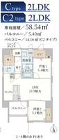 兵庫県尼崎市塚口本町6(マンション)の賃貸物件の間取り