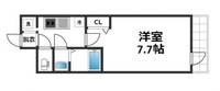 兵庫県神戸市中央区東雲通1(マンション)の賃貸物件の間取り