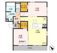 アミティエIの間取り