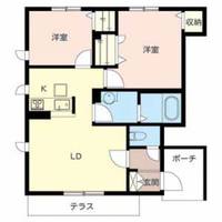 大阪府和泉市和田町(アパート)の賃貸物件の間取り