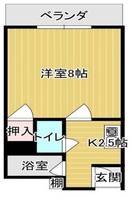 大阪府堺市北区北長尾町8(マンション)の賃貸物件の間取り