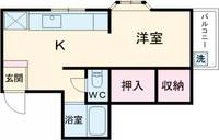 ニューアライの間取り