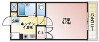 桂マンションIIの間取り