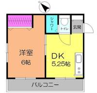 物件の間取り画像