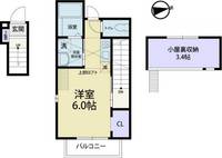 茨城県鹿嶋市大字国末(アパート)の賃貸物件の間取り