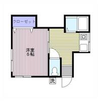 東京都北区田端6(アパート)の賃貸物件の間取り
