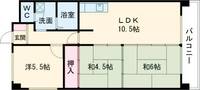 新潟県新潟市江南区亀田本町1(マンション)の賃貸物件の間取り