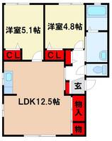物件の間取り画像
