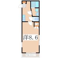 鹿児島県鹿児島市下荒田4(マンション)の賃貸物件の間取り