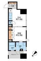 東京都台東区三ノ輪1(マンション)の賃貸物件の間取り