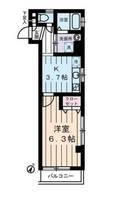 東京都台東区北上野2(マンション)の賃貸物件の間取り