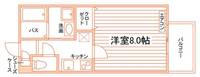 大阪府泉大津市我孫子(アパート)の賃貸物件の間取り