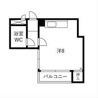 ベルビラ那古野の間取り