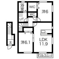 物件の間取り画像