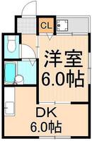 グランサイト六笠2の間取り