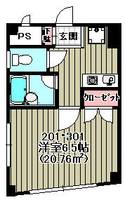 マンション伊藤Iの間取り
