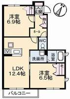 物件の間取り画像