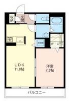 埼玉県さいたま市緑区美園4(マンション)の賃貸物件の間取り