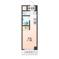 エルミタージュ難波南Vの間取り