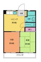 コーポ花菊の間取り